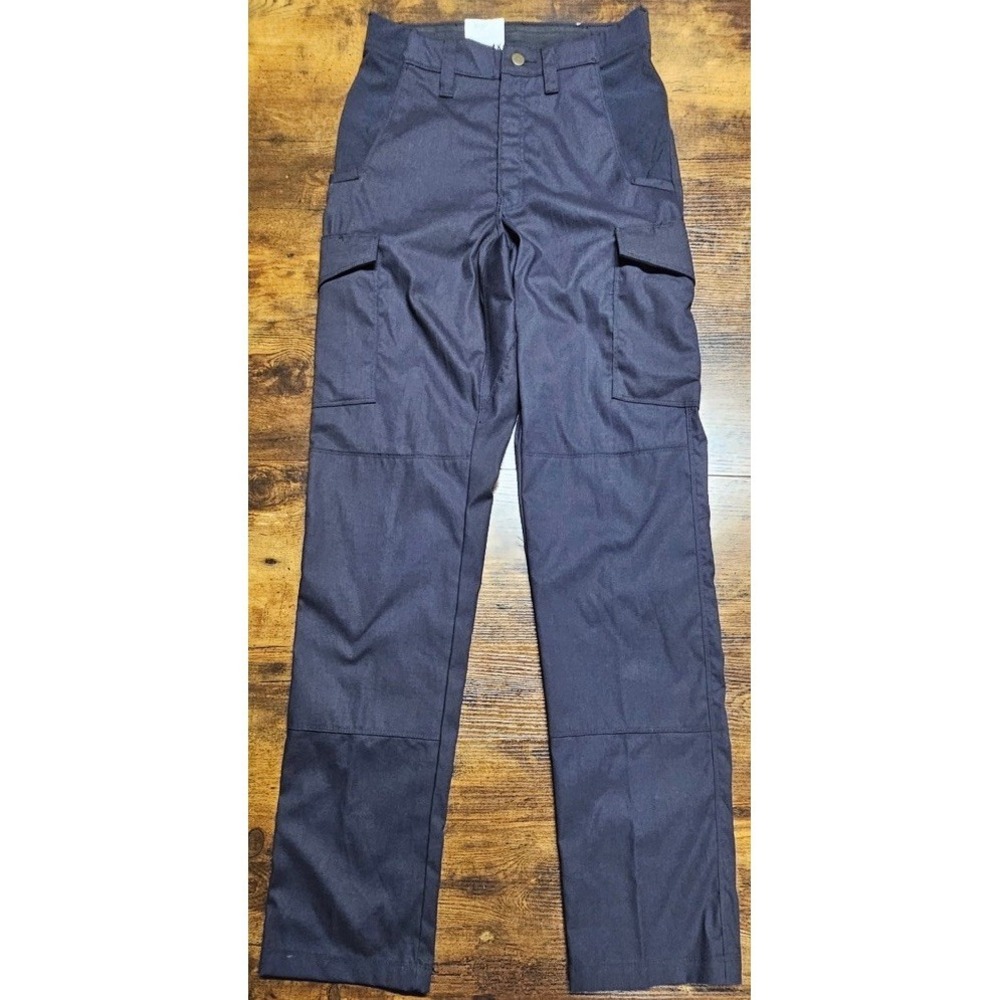 Vertx Men's‎ Phantom 28x36 Navy Blue 100% Cotton Elastic Waist Cargo Pants NWT